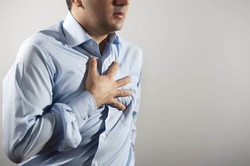 біль в грудях як симптом грудного остеохондрозу