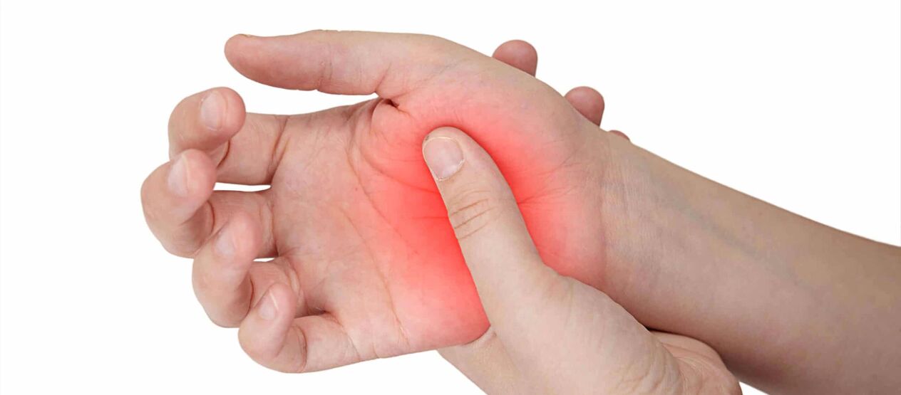 Біль та почервоніння в ділянці суглоба, що супроводжують розвиток артрозу